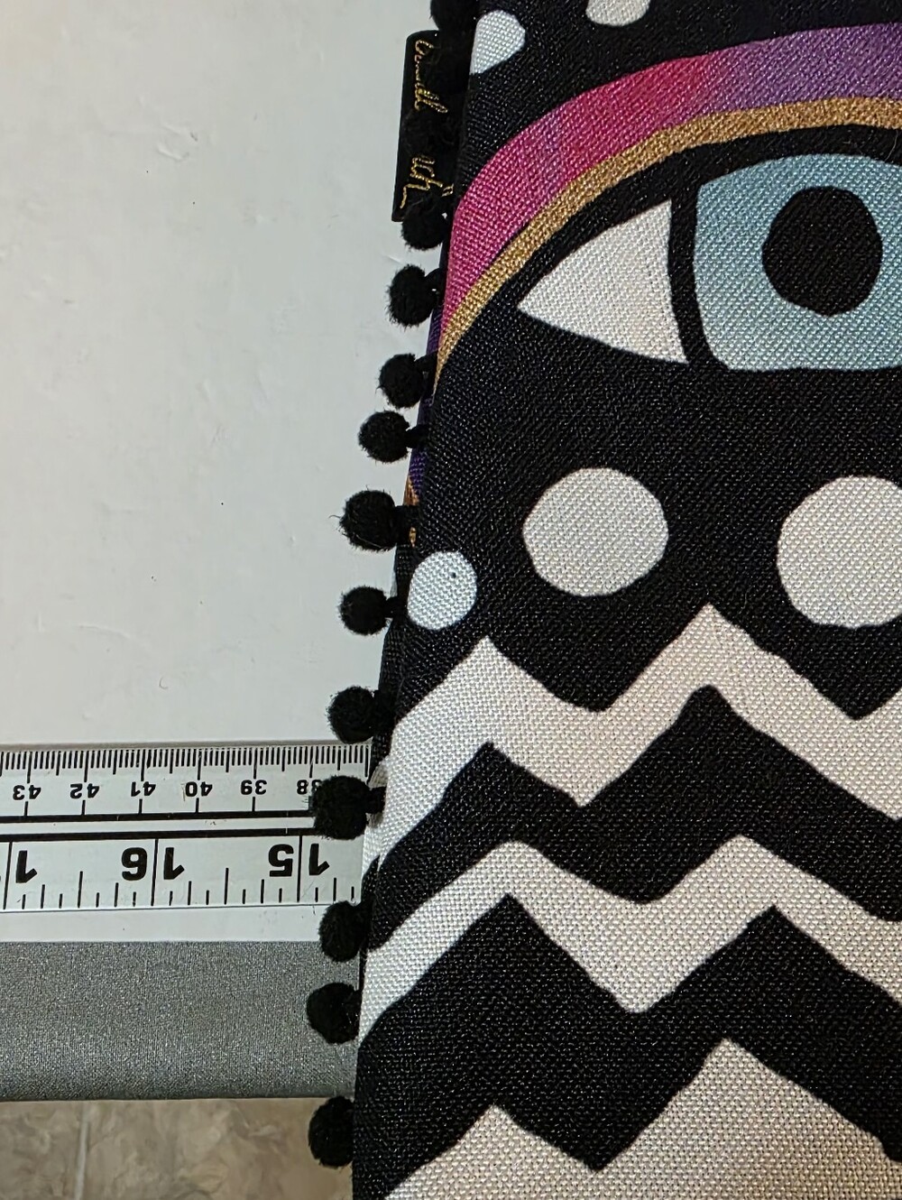 Laurel Birch Feline Tribe Canvas Magnificat Black White Dot Scoop Tote NWT - Picture 7 of 14